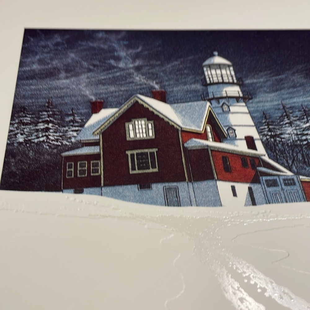 Sebastián Graphics “Night Watch m” black & white textured print w/ subtle color